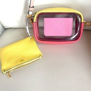 Tory Burch Perry Mini Clear Cross Body Bag 
Purchased by me from Tory Burch.